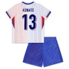 Conjunto (Camiseta+Pantalón Corto) Francia Konate 13 Segunda Equipación Euro 2024 - Niño